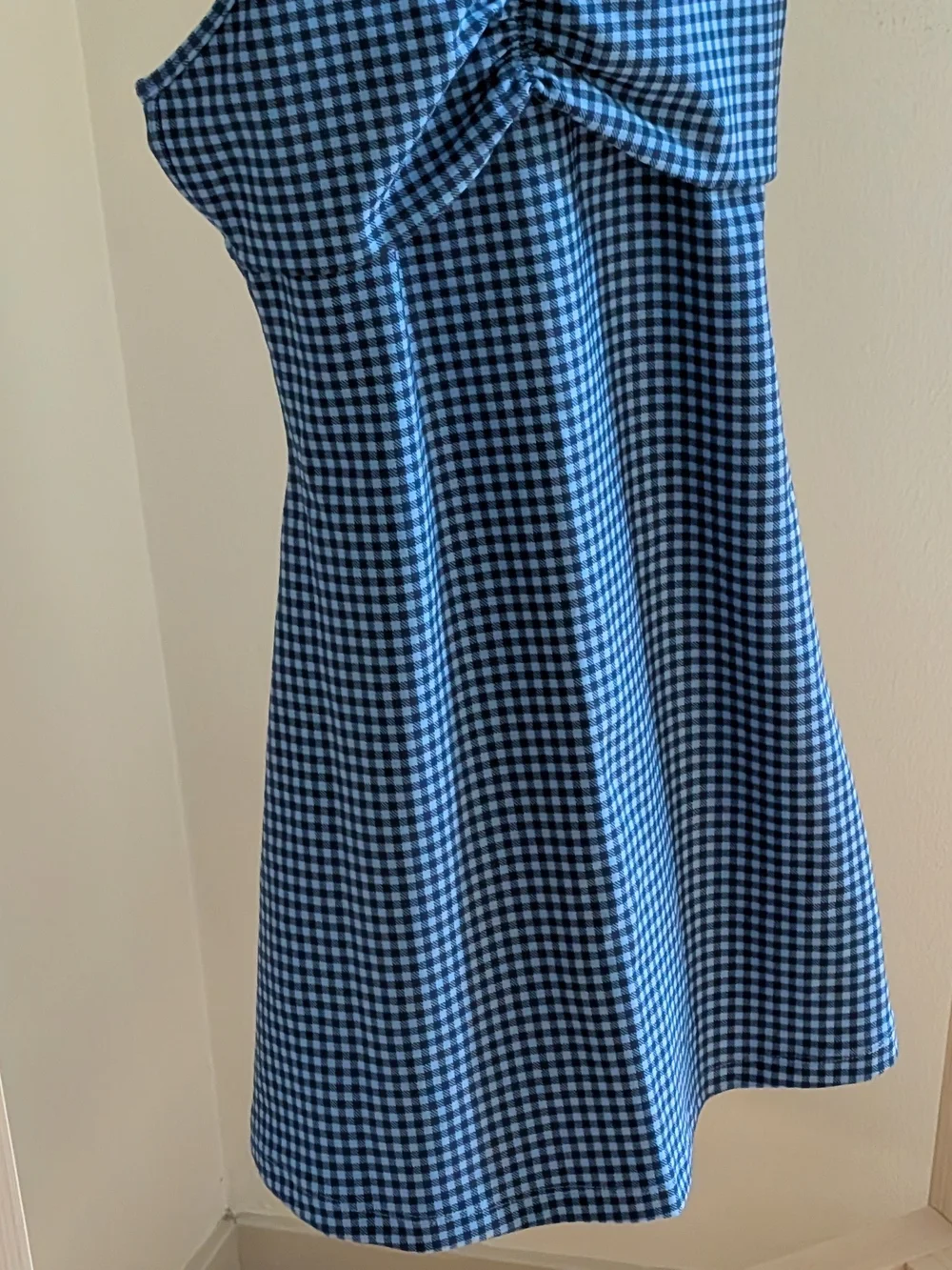 NEW Abercrombie & Fitch YPB SculptLUX Gingham Mini Skort Dress In Blue - XS - Picture 10 of 13